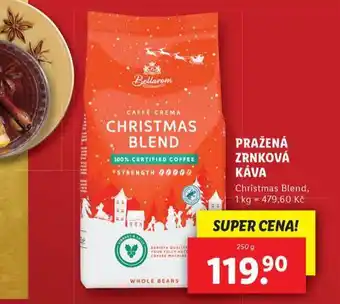 Lidl Pražená zrnková káva nabídka