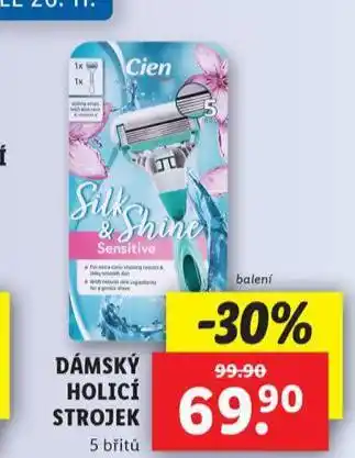 Lidl Dámský holicí strojek nabídka