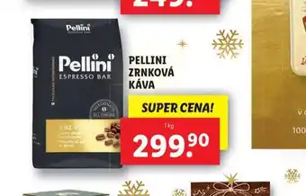 Lidl Pellini zrnková káva nabídka