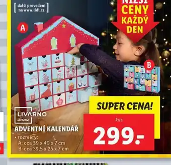 Lidl Adventní kalendář nabídka