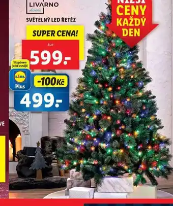 Lidl Led světelný řetěz nabídka