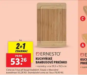 Lidl Kuchyňské bambusové prkénko nabídka