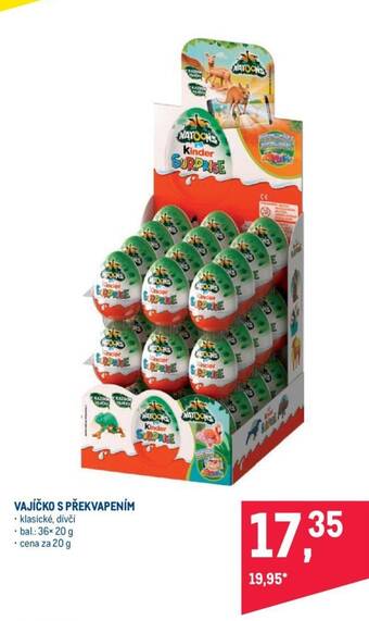 Makro VAJÍČKO S PŘEKVAPENÍM nabídka