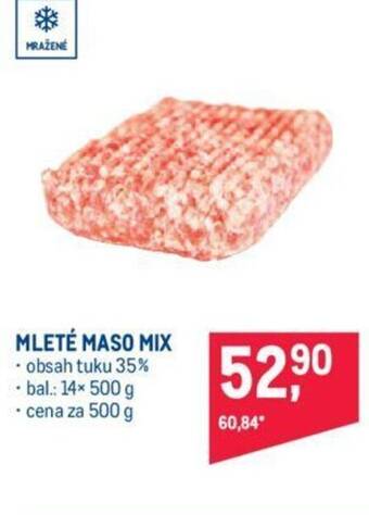 Makro MLETÉ MASO MIX nabídka