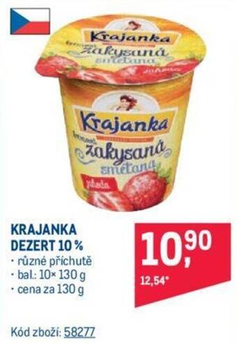 Makro KRAJANKA DEZERT 10% nabídka