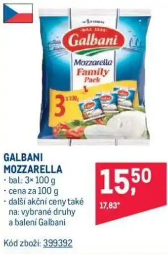 Makro GALBANI MOZZARELLA nabídka