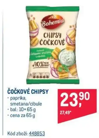 Makro ČOČKOVÉ CHIPSY nabídka