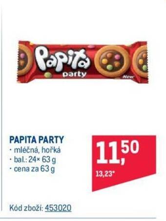 Makro PAPITA PARTY nabídka