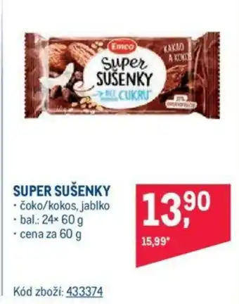 Makro SUPER SUŠENKY nabídka