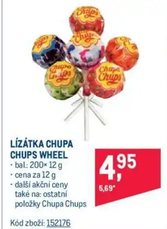 Makro LÍZÁTKA CHUPA CHUPS WHEEL nabídka