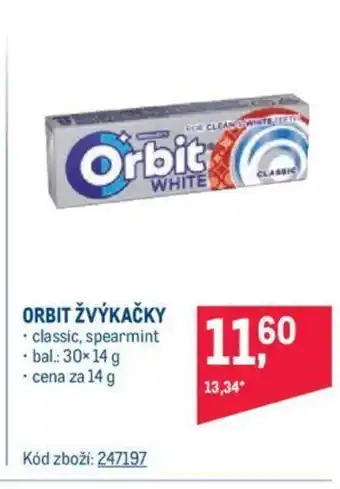 Makro ORBIT ŽVÝKAČKY nabídka