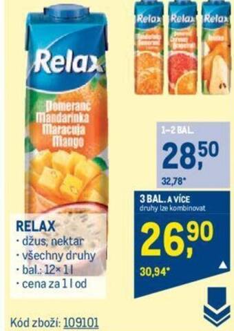 Makro RELAX nabídka