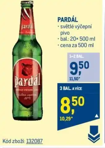 Makro PARDÁL nabídka