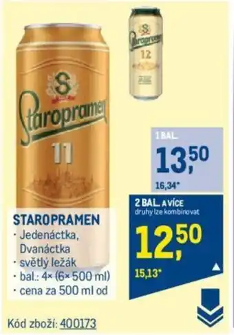 Makro STAROPRAMEN nabídka