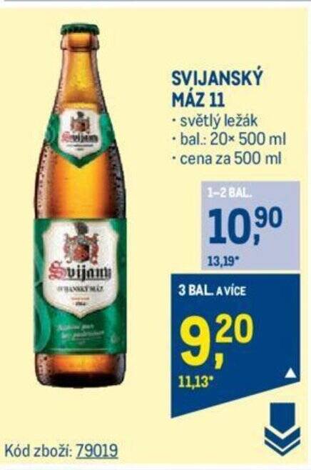 Makro SVIJANSKÝ MÁZ 11 nabídka