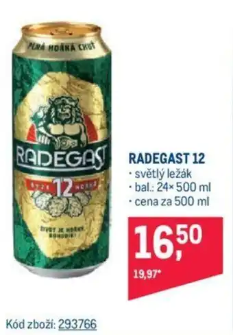 Makro RADEGAST 12 nabídka