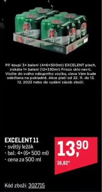 Makro EXCELENT 11 nabídka