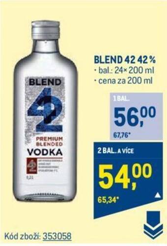 Makro BLEND 42 42% nabídka