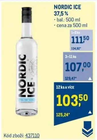 Makro NORDIC ICE 37,5% nabídka