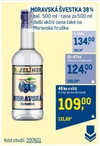 Makro MORAVSKÁ ŠVESTKA 38% nabídka