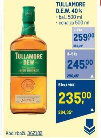 Makro TULLAMORE DEW 40% nabídka