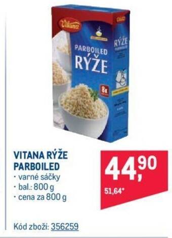 Makro VITANA RÝŽE PARBOILED nabídka
