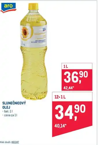 Makro SLUNEČNICOVÝ OLEJ nabídka