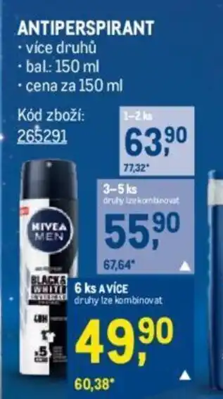 Makro ANTIPERSPIRANT nabídka