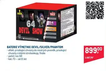 Makro BATERIE VÝMETNIC DEVIL/SILVER/PHANTOM nabídka