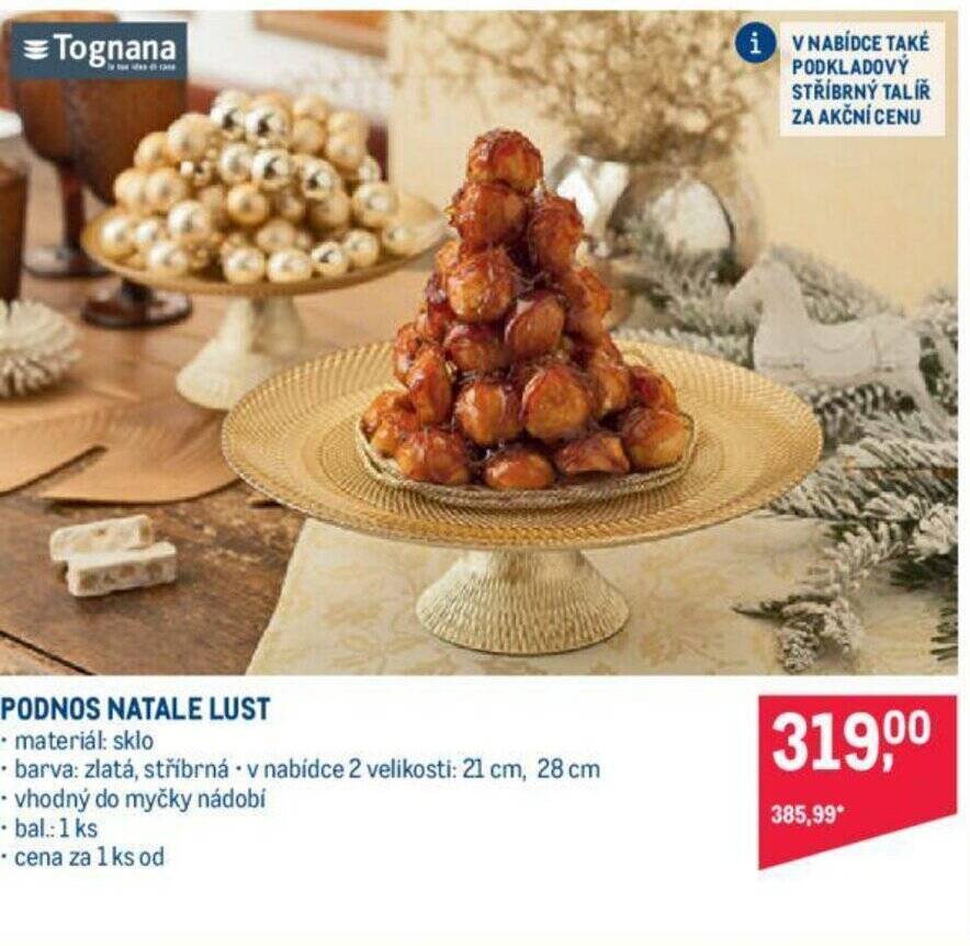 Makro PODNOS NATALE LUST nabídka