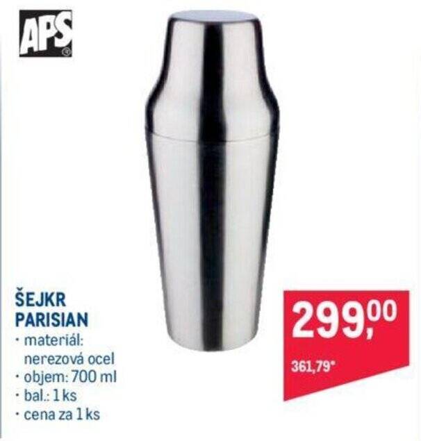 Makro ŠEJKR PARISIAN nabídka