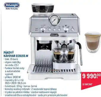 Makro PÁKOVÝ KÁVOVAR EC9155.W nabídka