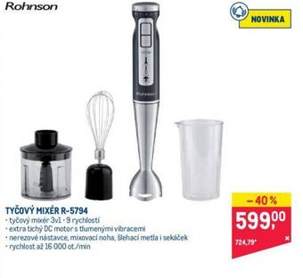 Makro TYČOVÝ MIXÉR R-5794 nabídka