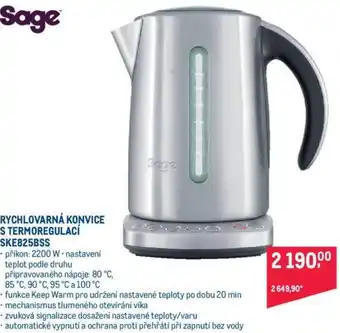 Makro RYCHLOVARNÁ KONVICE S TERMOREGULACÍ SKE825BSS nabídka