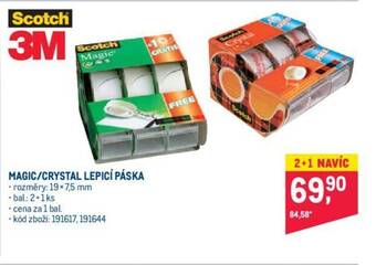 Makro MAGIC/CRYSTAL LEPICÍ PÁSKA nabídka