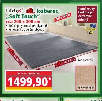 Norma Koberec,,Soft Touch nabídka