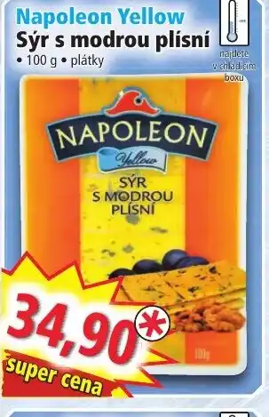 Norma Napoleon Yellow Sýr s modrou plísní nabídka