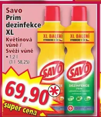 Norma Savo Prim dezinfekce XL nabídka