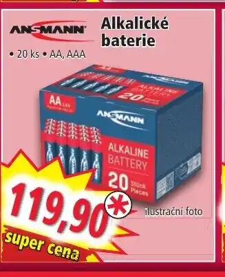 Norma Alkalické baterie nabídka