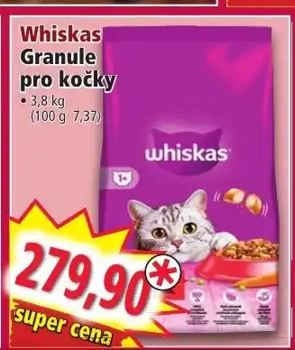 Norma Whiskas Granule pro kočky nabídka