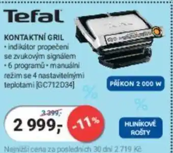 Planeo Elektro Tefal KONTAKTNÍ GRIL nabídka