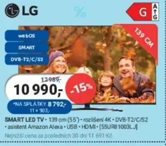 Planeo Elektro LG SMART LED TV nabídka