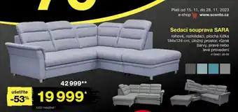 Sconto Sedací souprava SARA nabídka