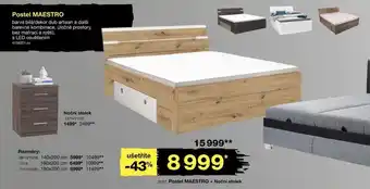 Sconto Postel MAESTRO nabídka