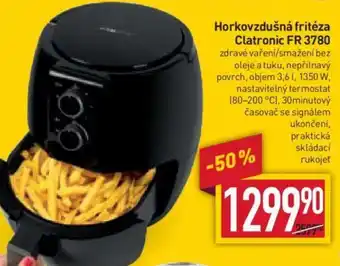 Billa Horkovzdušná fritéza Clatronic FR 3780 nabídka