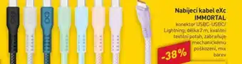 Nabíjecí kabel eXc IMMORTAL