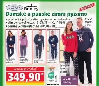 Norma Dámské a pánské zimní pyžamo nabídka