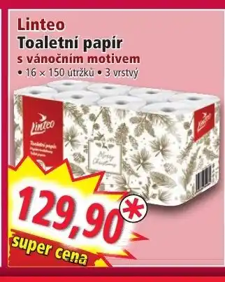 Norma Linteo Toaletní papír nabídka