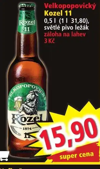Norma Velkopopovický Kozel 11 nabídka