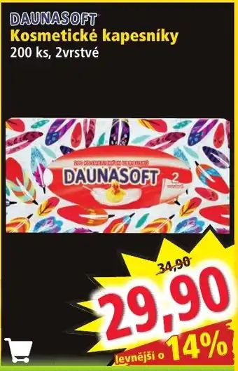 Norma DAUNASOFT Kosmetické kapesníky nabídka